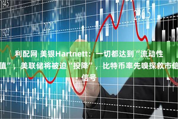 利配网 美银Hartnett：一切都达到“流动性峰值”，美联储将被迫“投降”，比特币率先嗅探救市信号