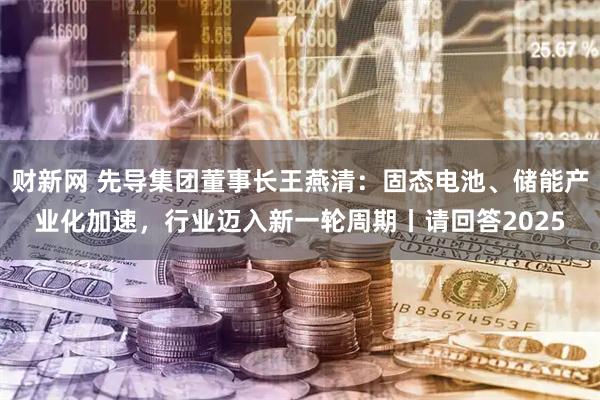 财新网 先导集团董事长王燕清：固态电池、储能产业化加速，行业迈入新一轮周期丨请回答2025